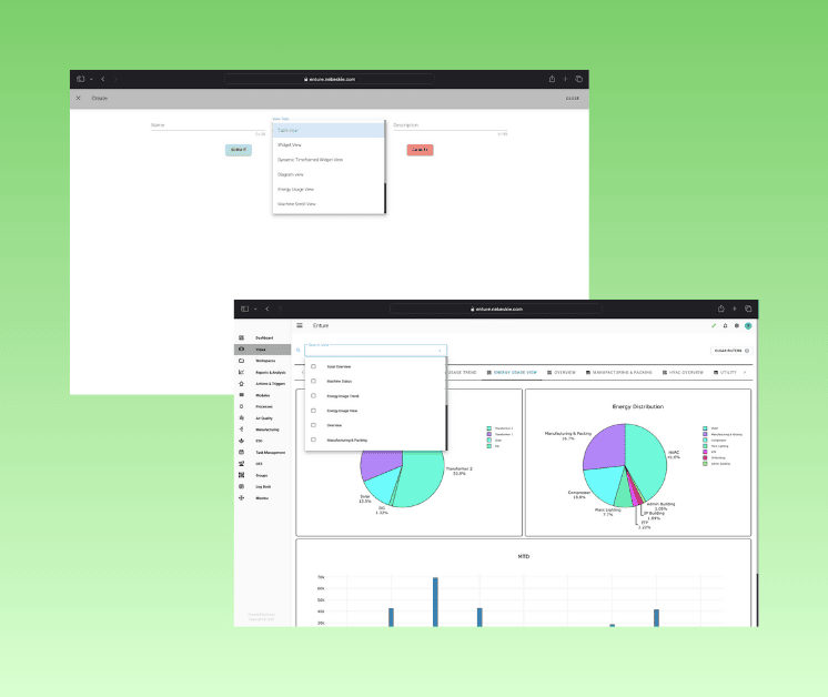 Design custom dashboards to visualize real-time data aligned with your operational priorities.